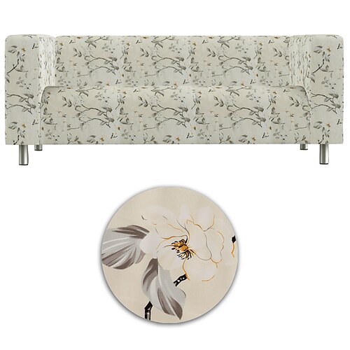 Copridivano Klippan 100% cotone Fodere trapuntate floreali serie Ikea
