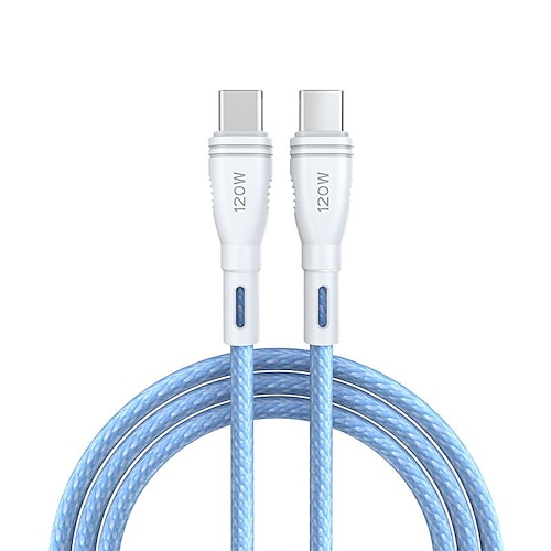 120w usb tipo c a usb c cavo usb-c pd caricabatterie a ricarica rapida cavo per macbook samsung xiaomi huawei tipo-c cavo usb c