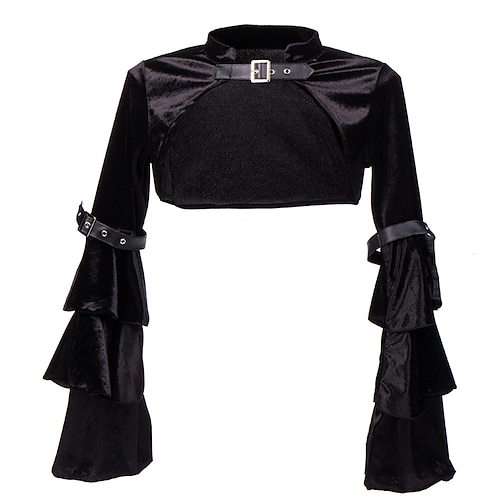 Punk e gotico Steampunk A mantellina Per donna Halloween Superiore