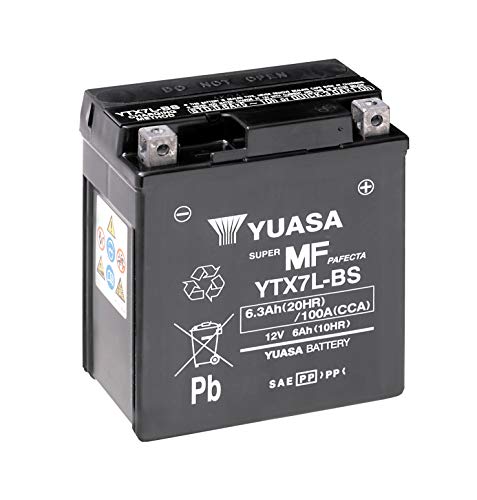 Yuasa Batteria Senza Manutenzione Ytx7L-Bs(Wc)