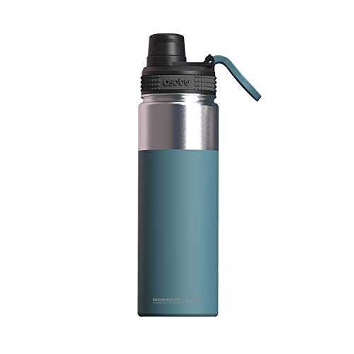 Asobu - Alpine Flask - Botella Aislada De Acero Inoxidable 530Ml Azul