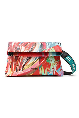 Desigual Fabric Across Body Bag, Donna, Verde, U