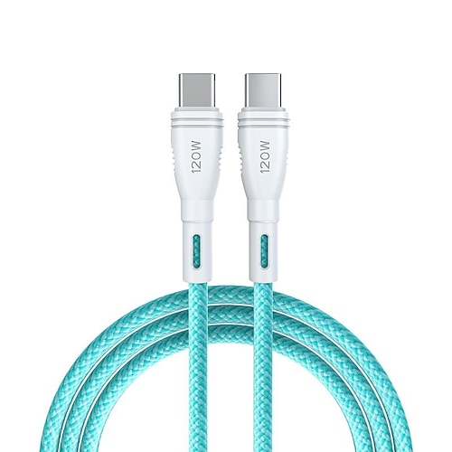 120w usb tipo c a usb c cavo usb-c pd caricabatterie a ricarica rapida cavo per macbook samsung xiaomi huawei tipo-c cavo usb c