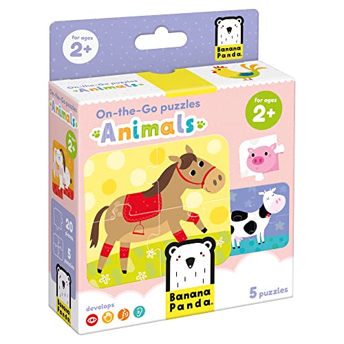 Banana Panda Puzzle On-The-Go Animali 2+