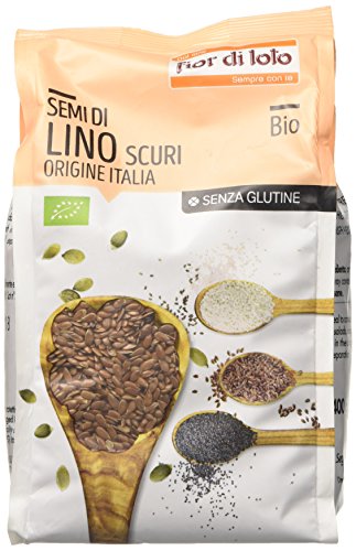 Fior Di Loto Semi Di Lino Scuri - 400 Gr