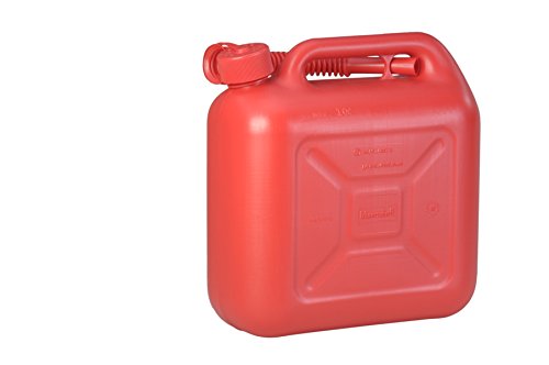 Hünersdorff Tanica Carburante Standard Da 10 Litri, Hdpe Colore Rosso, Con Omologazione Un, Accessori Rossi