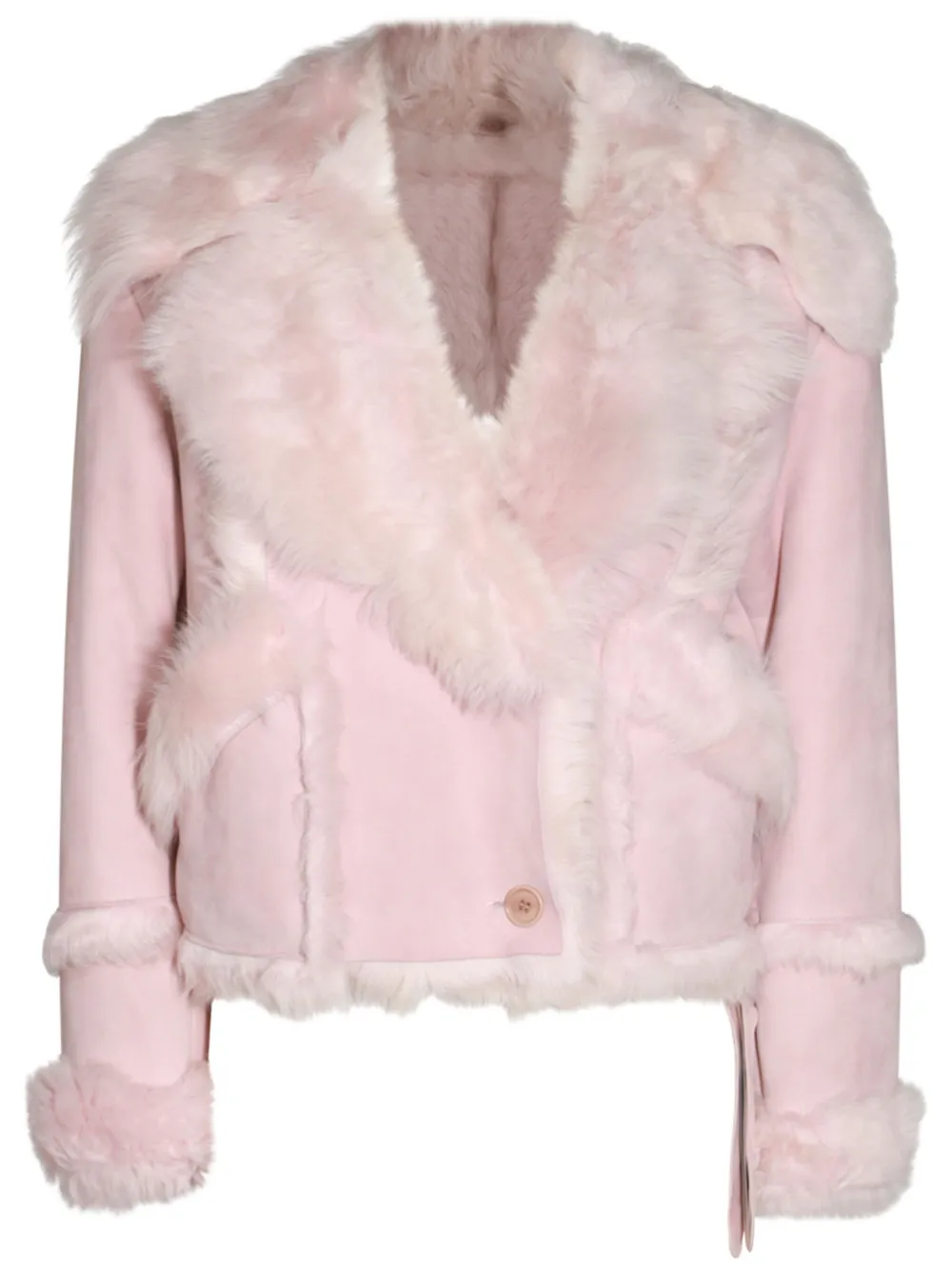 Salvatore Santoro cropped jacket - Rosa
