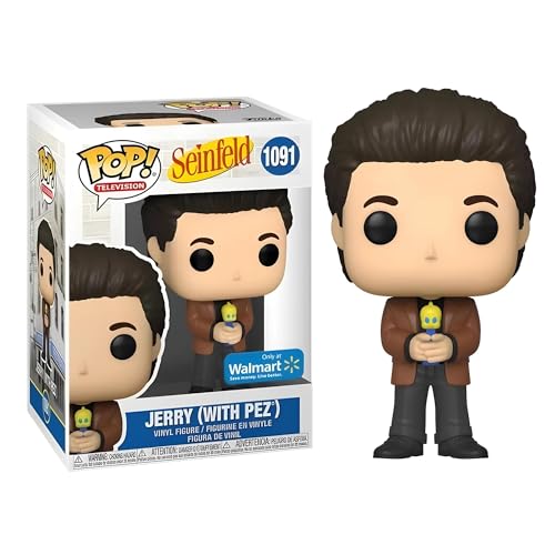 Funko Pop! Tv: Seinfeld #1091 Jerry (Con Pez) Vinyl Figure Walmart Exclusive