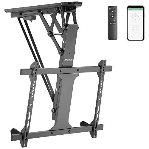 Speaka Professional Sp-Tvcm-520 Supporto A Soffitto Per Tv Pieghevole 81,3 Cm (32) - 177,8 Cm (70) Motorizzato Elettric