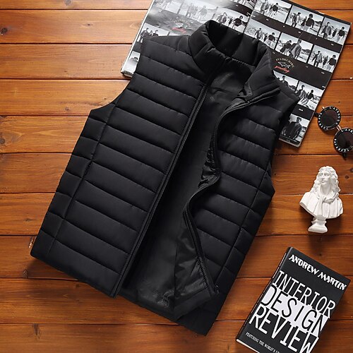Per uomo Gilet / gilet da escursionismo Gilet di pile da escursione Senza maniche Gilè Esterno Tenere al caldo Fodera di vello Traspirante Comodo Inve