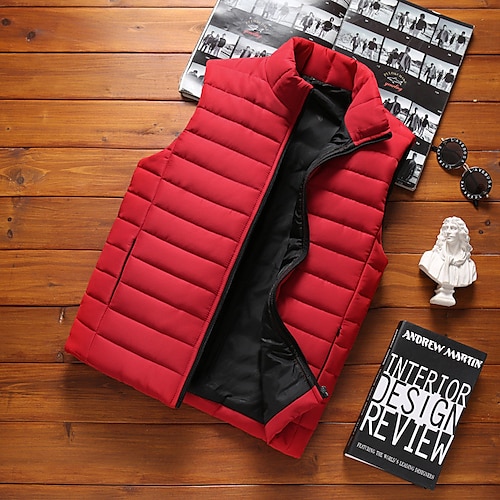 Per uomo Gilet / gilet da escursionismo Gilet di pile da escursione Senza maniche Gilè Esterno Tenere al caldo Fodera di vello Traspirante Comodo Inve