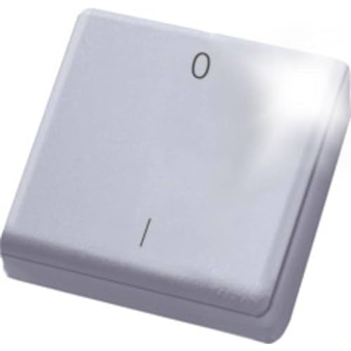 Eltako Funk Sensore Mini A Canali, 1 Pezzi, Colore: Bianco Lucido, Fmh2S Wg