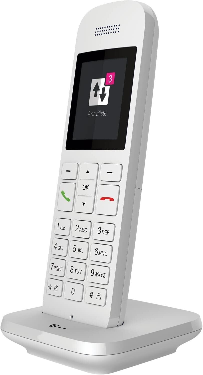 Telekom Speedphone 12 Telefono IP Bianco Cornetta wireless TFT. 474111