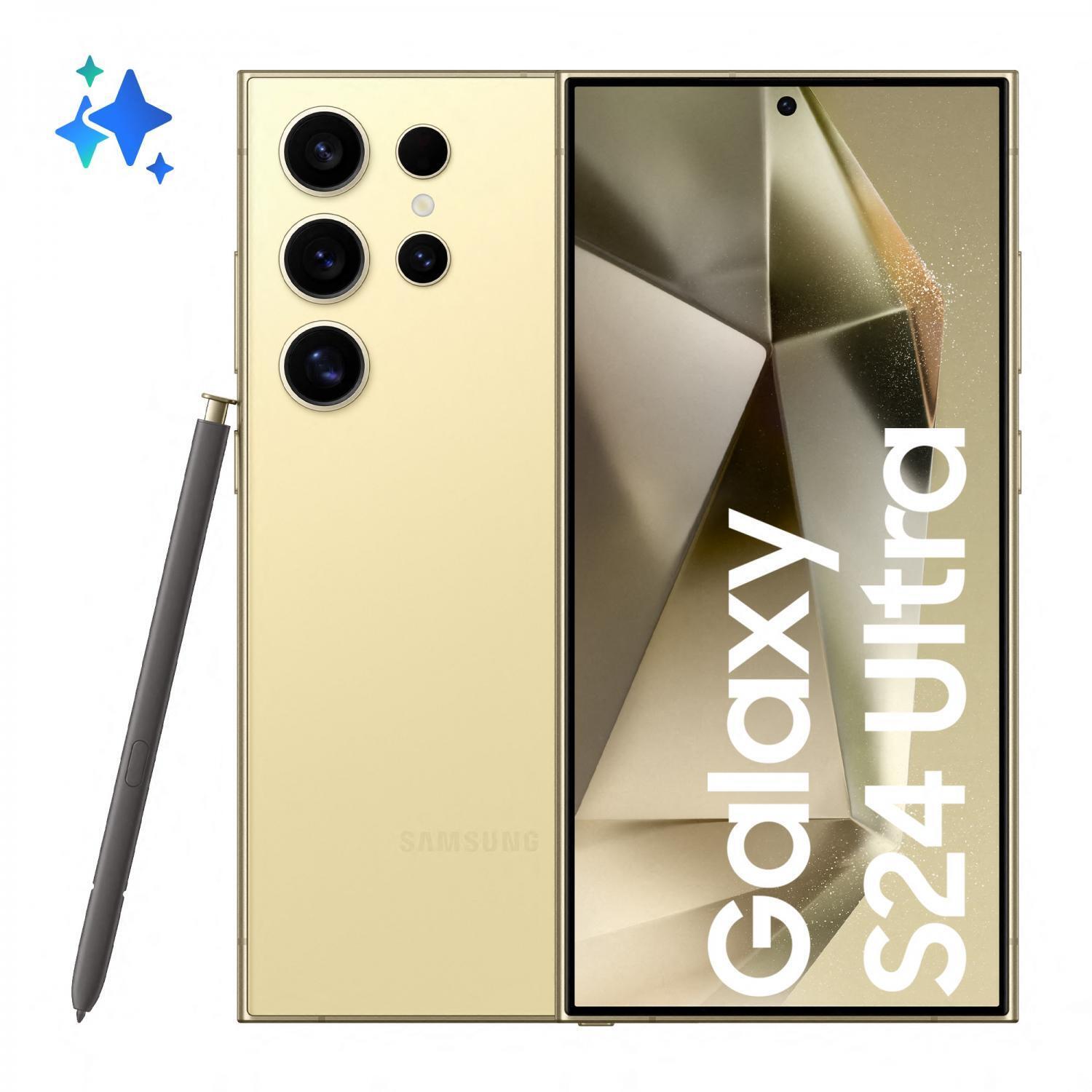 Samsung Galaxy S24 Ultra Smartphone 6.8'' QHD+ 12/512 Gb Giallo SM-S928BZYHEUE
