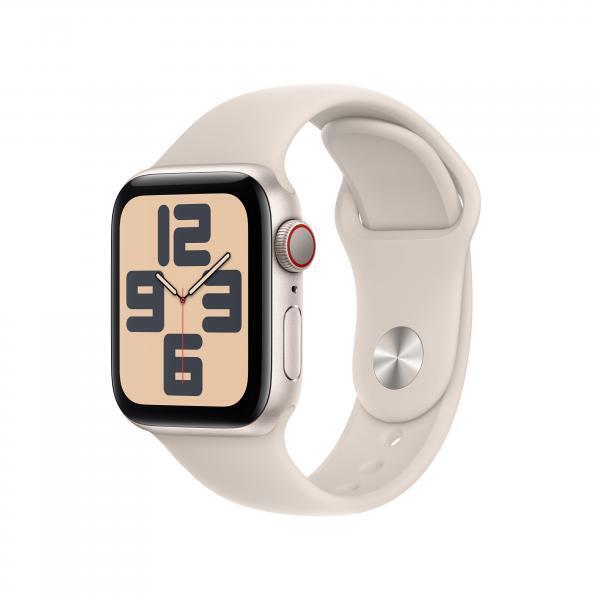 Apple Watch SE 2023 GPS + Cellular 40mm - Starlight Aluminium Case - Starlight S