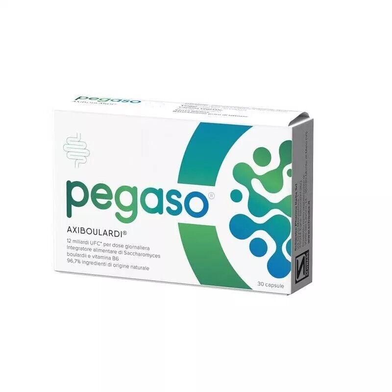 PEGASO AXIBOULARDI - Fermenti lattici 12 Miliardi e Vitamina B6 - 30 capsule