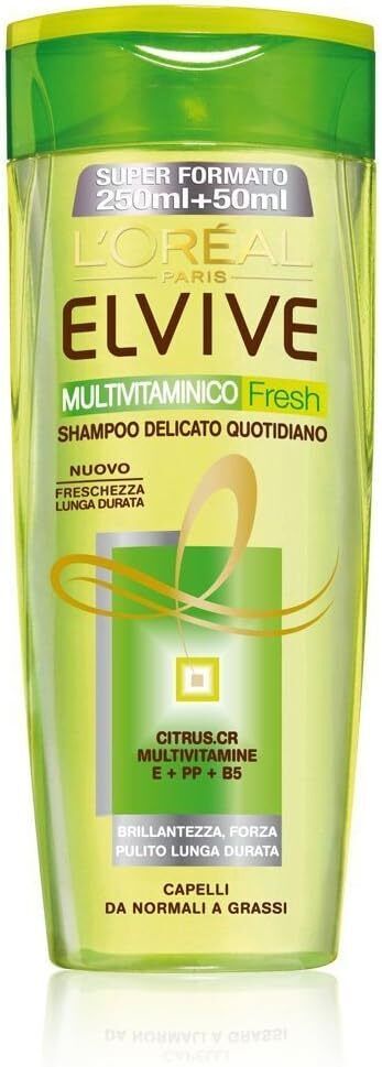 ELSEVE MULTIVITAMINÉ A9646201- SHAMPOO L'OREAL ELVIVE DELICATO QUOTIDIANO SHAMPO