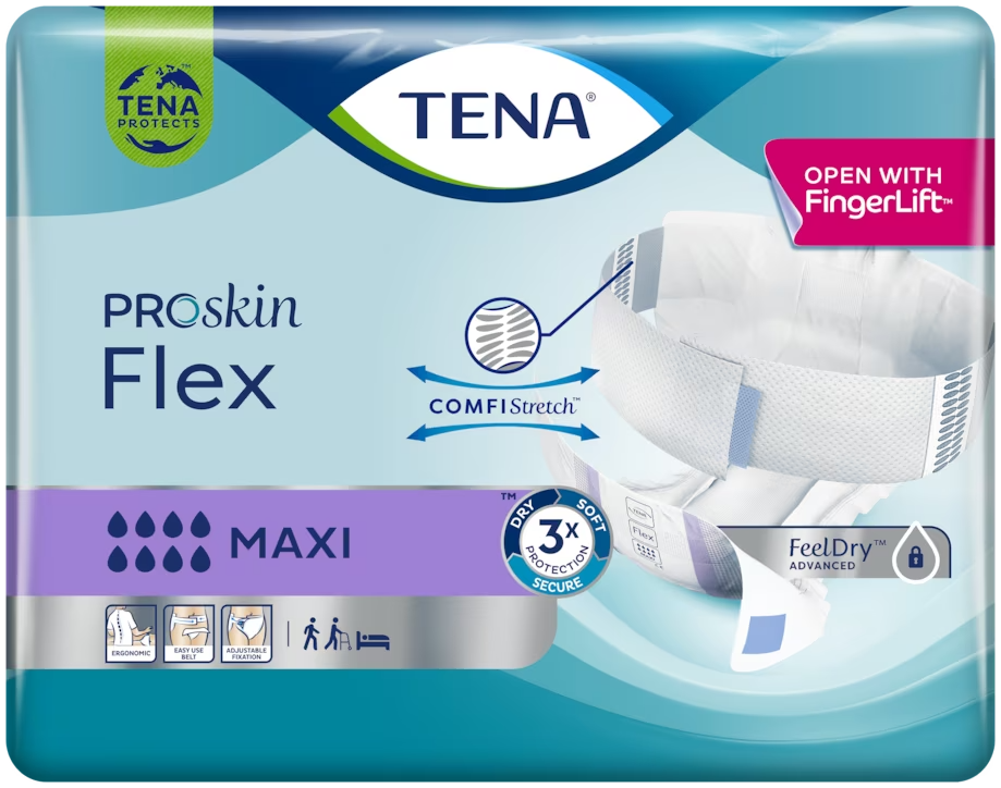 21 Pannoloni per Anziani Tena Flex ProSkin MAXI Pannolone Mutandina Slip TG. M