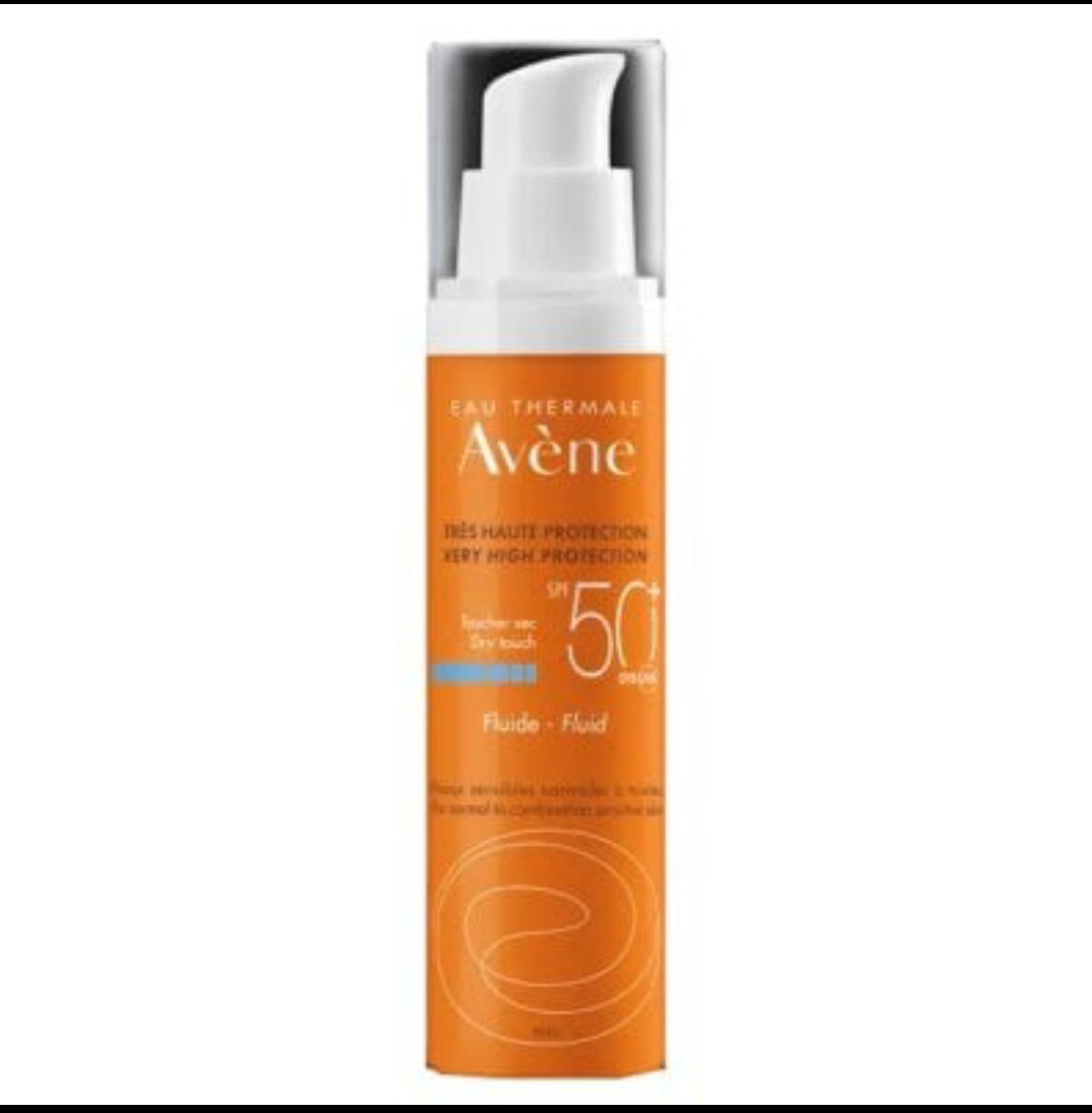 Avene Protez Fluido 50+ Tocco Secco Antiossidante Viso E Collo Da 50ml