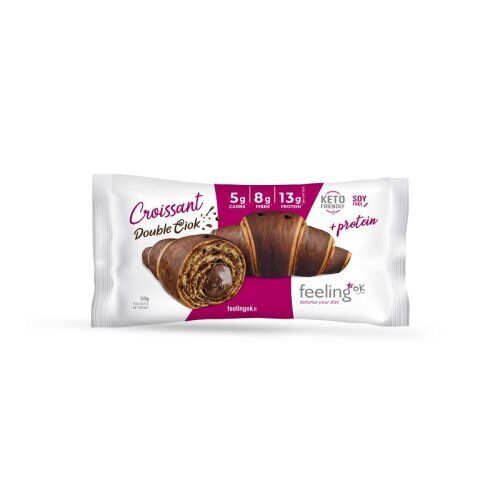 Scad.31/12/2024 - Feeling Ok Croissant Double Ciok 50g