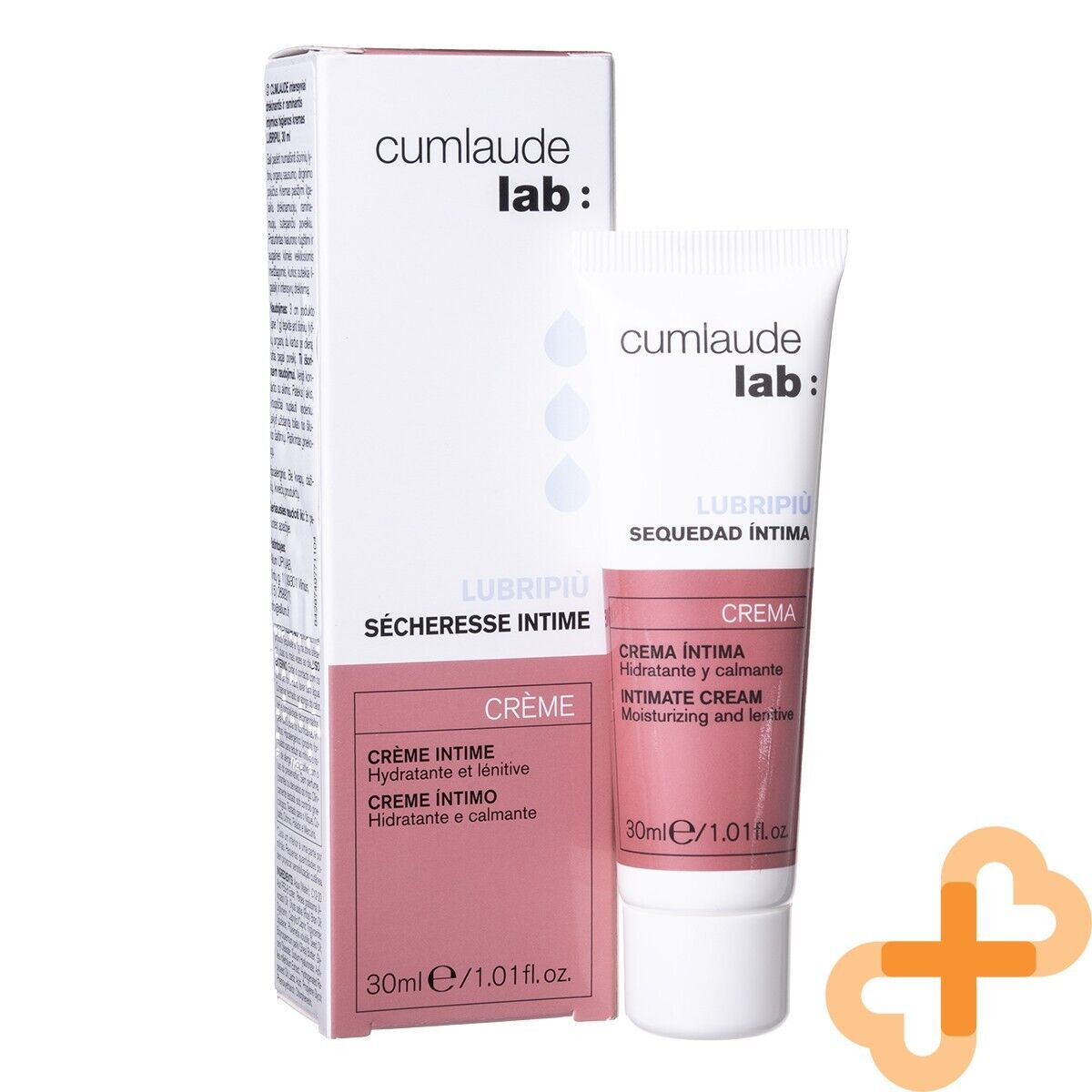 CUMLAUDE LUBRIPIU Crema Idratante e Lenitiva per Igiene Intima 30ml
