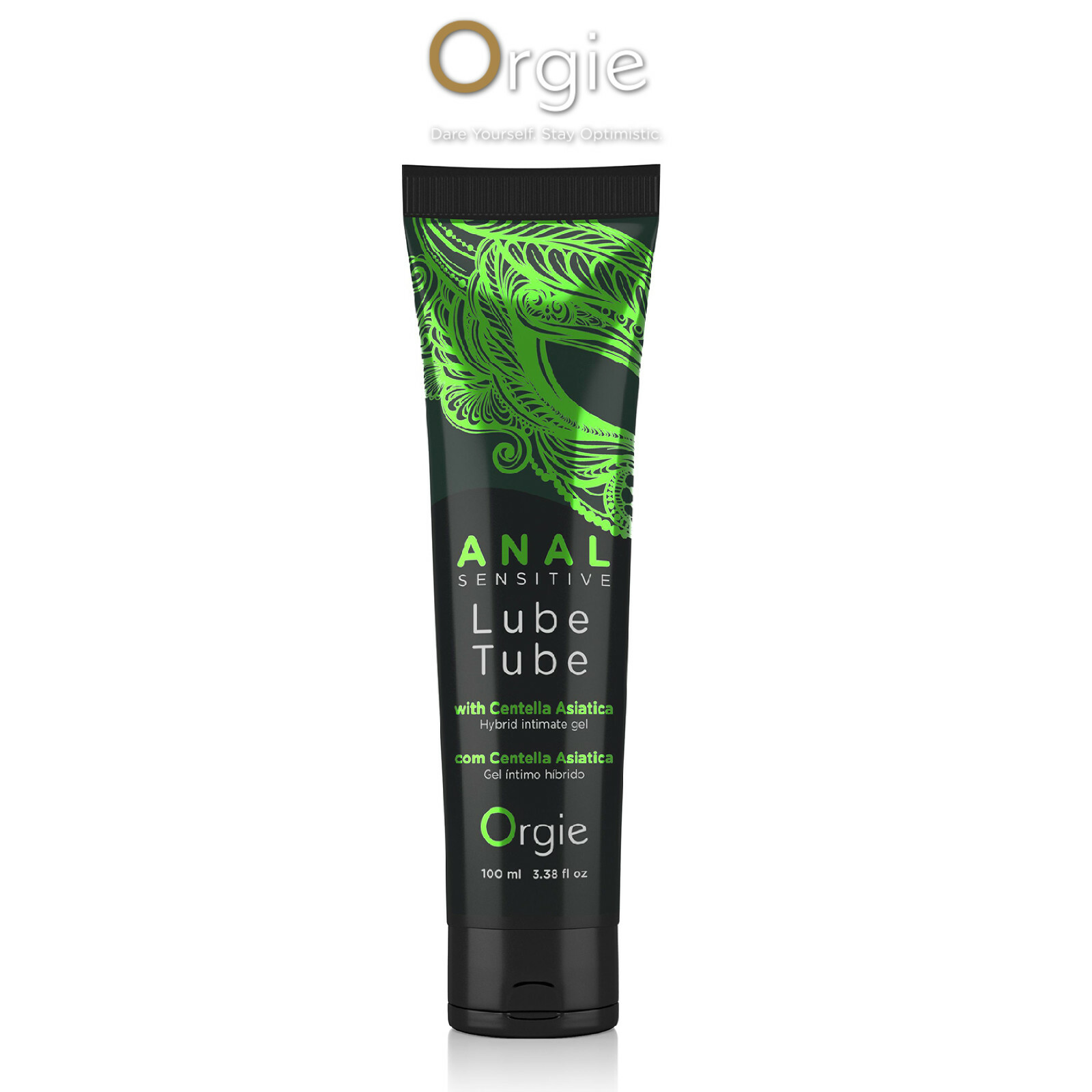Orgie Lube Tube Anal Sensitive 100ml Hybrid Gel Intimo Anale Ibrido Lubrificante