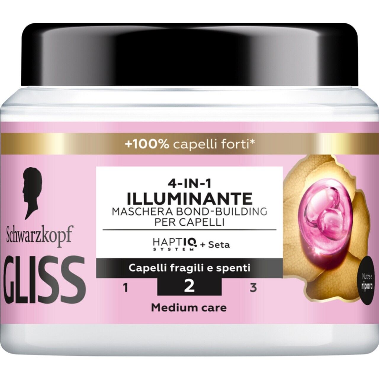 gliss maschera seta luminosa ml. 400