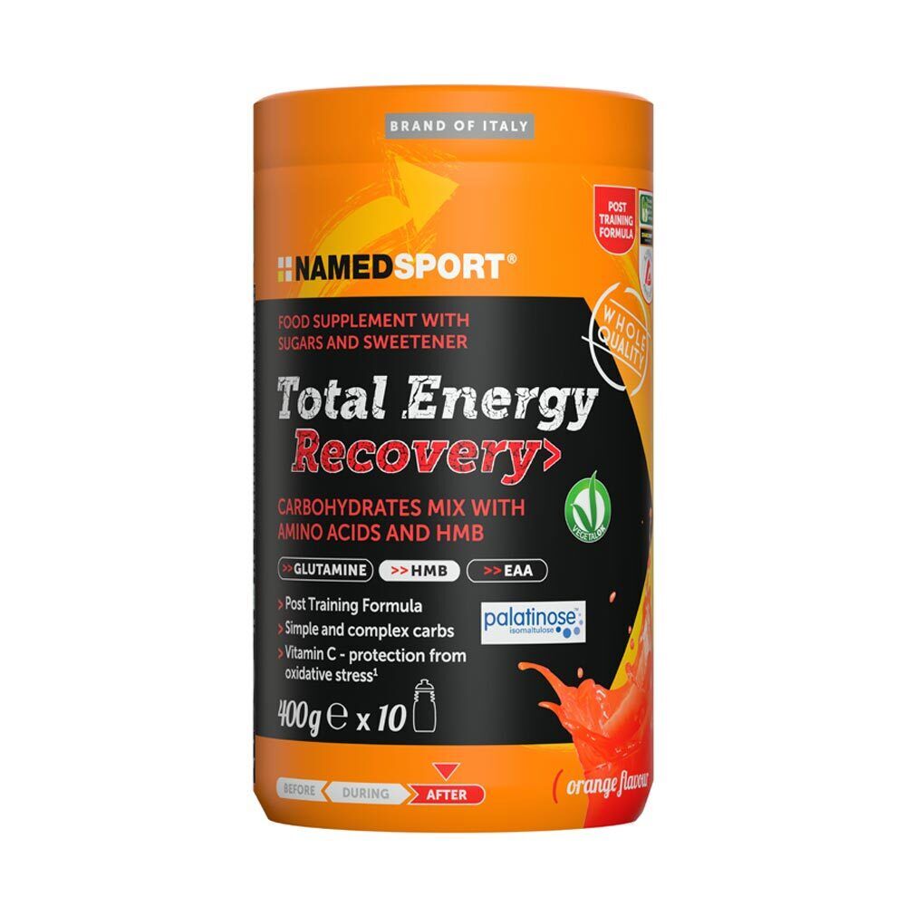 Named Sport Total Energy Recovery Recupero Muscolare gusto Arancia, 400g