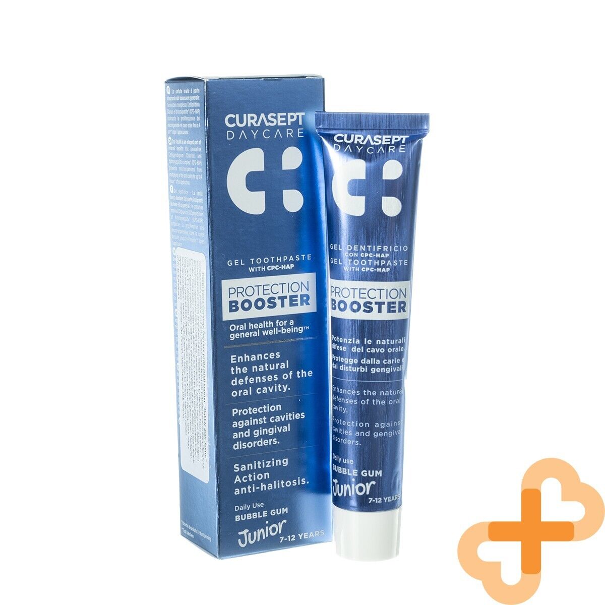 CURASEPT Daycare Booster Bubble Gum Junior dentifricio bambini 7-12 anni 50 ml
