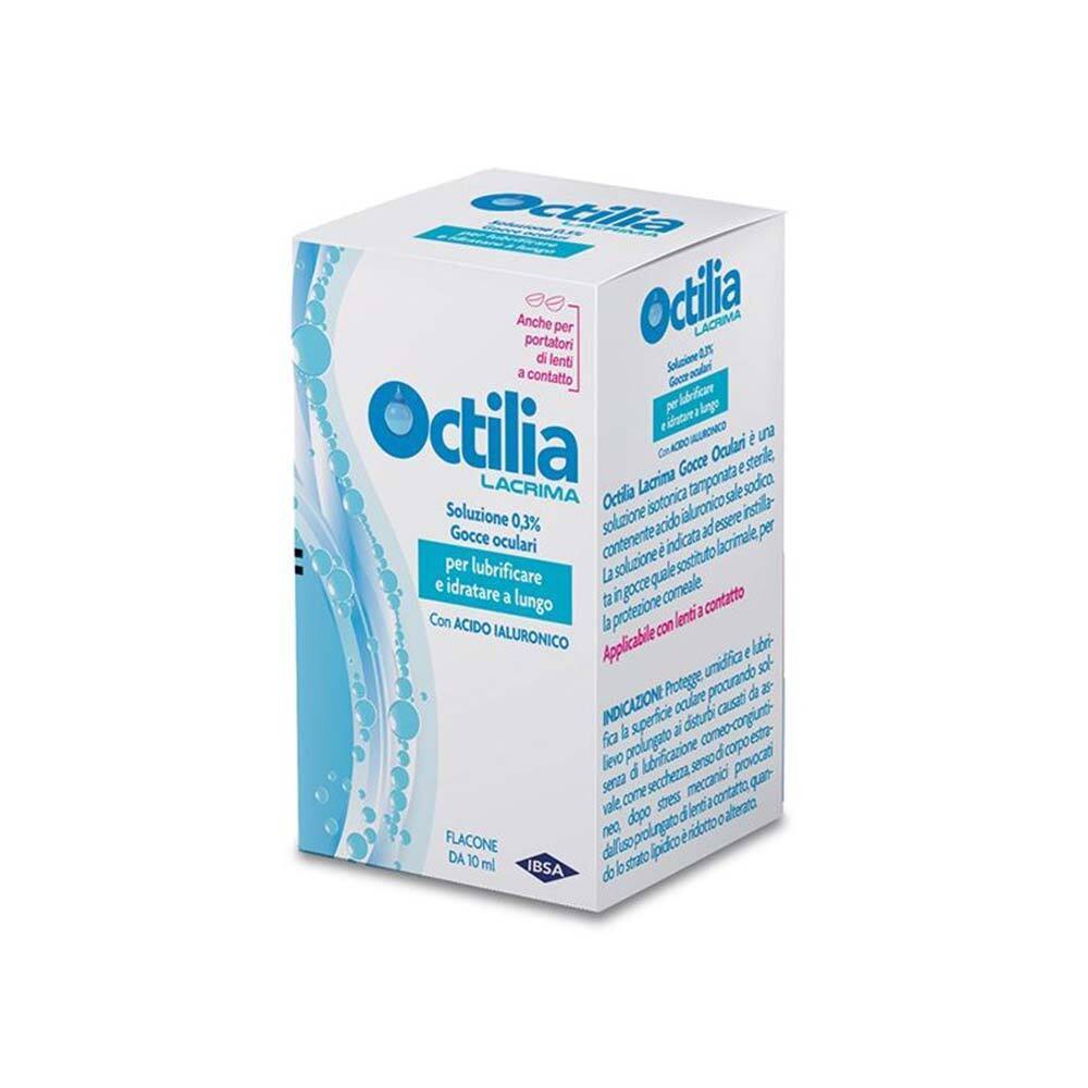 IBSA Octilia Lacrima Soluzione 0,3% Gocce oculari, 10ml