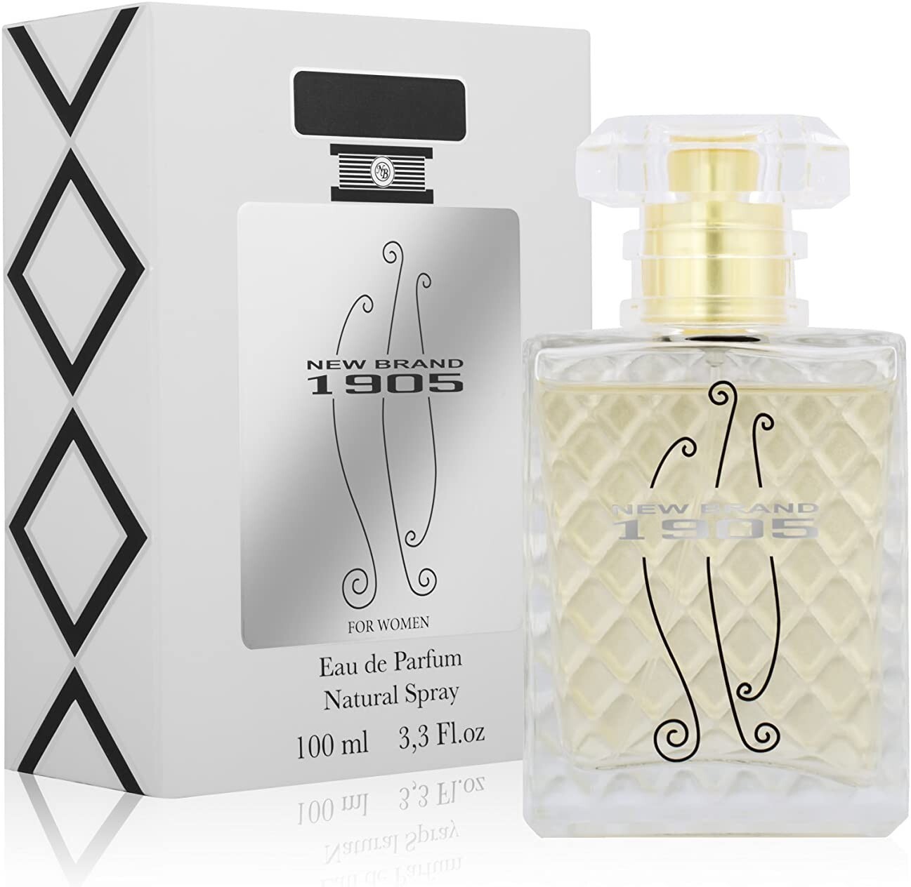 New Brand Profumo da Donna 100 ml 1905 For Women Eau De Parfum EDP Spray