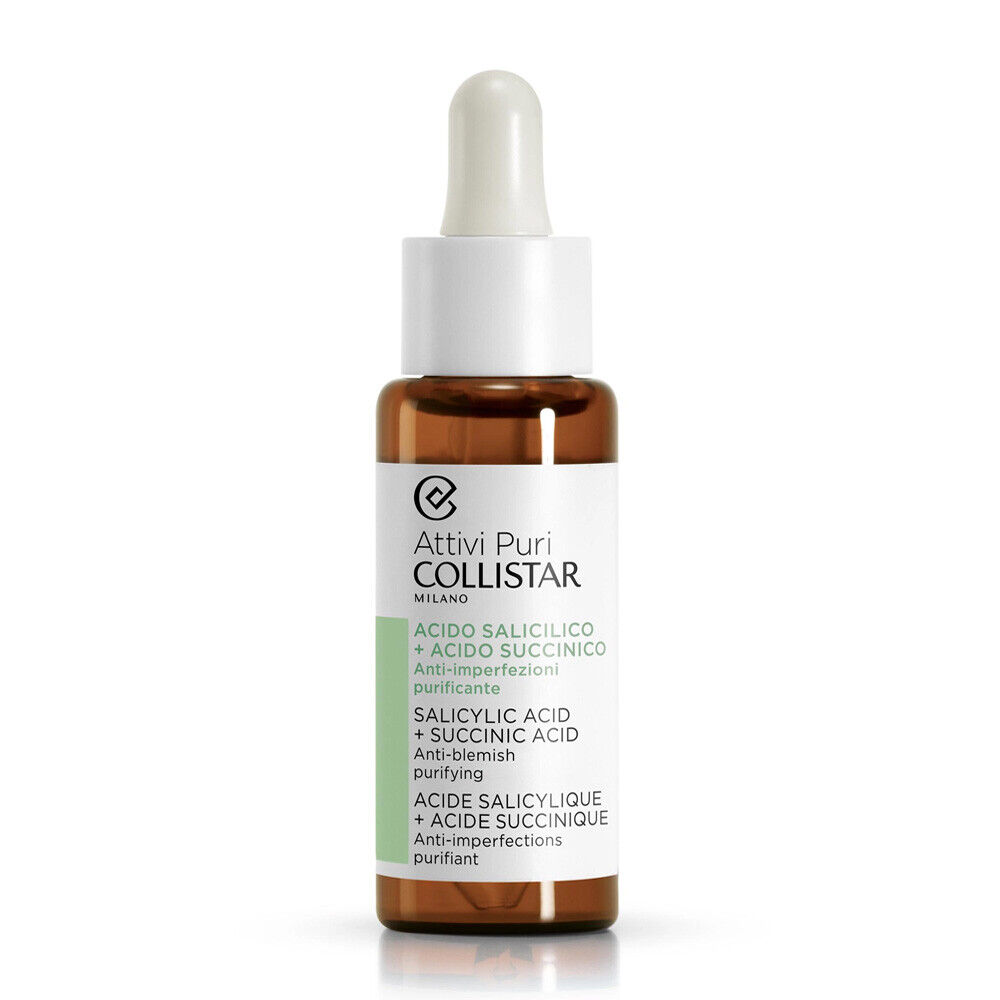Collistar Attivi Puri Siero Viso Acido Salicilico Con Acido Succinico 30ml