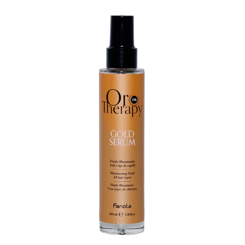 FANOLA - ORO THERAPY - GOLD SERUM (100ml) Fluido illuminante Olio di Argan per c