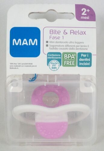 MAM - BITE & RELAX FASE 1 2+MESI mini dentaruolo