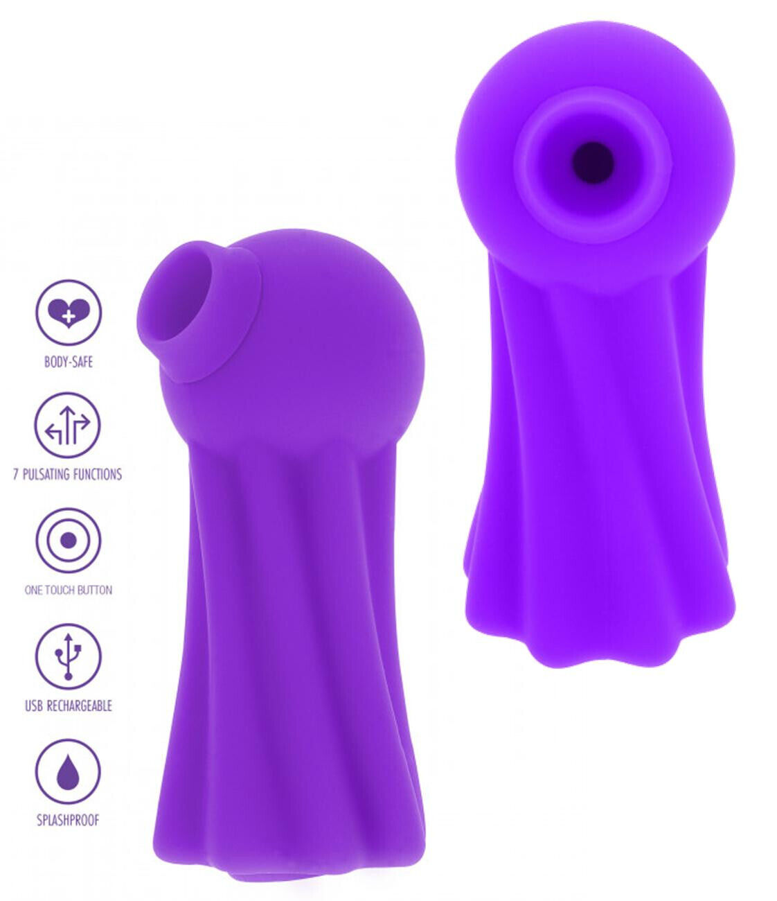 Vibratore succhia clitoride piccolo stimolatore vibrante vaginale in silicone