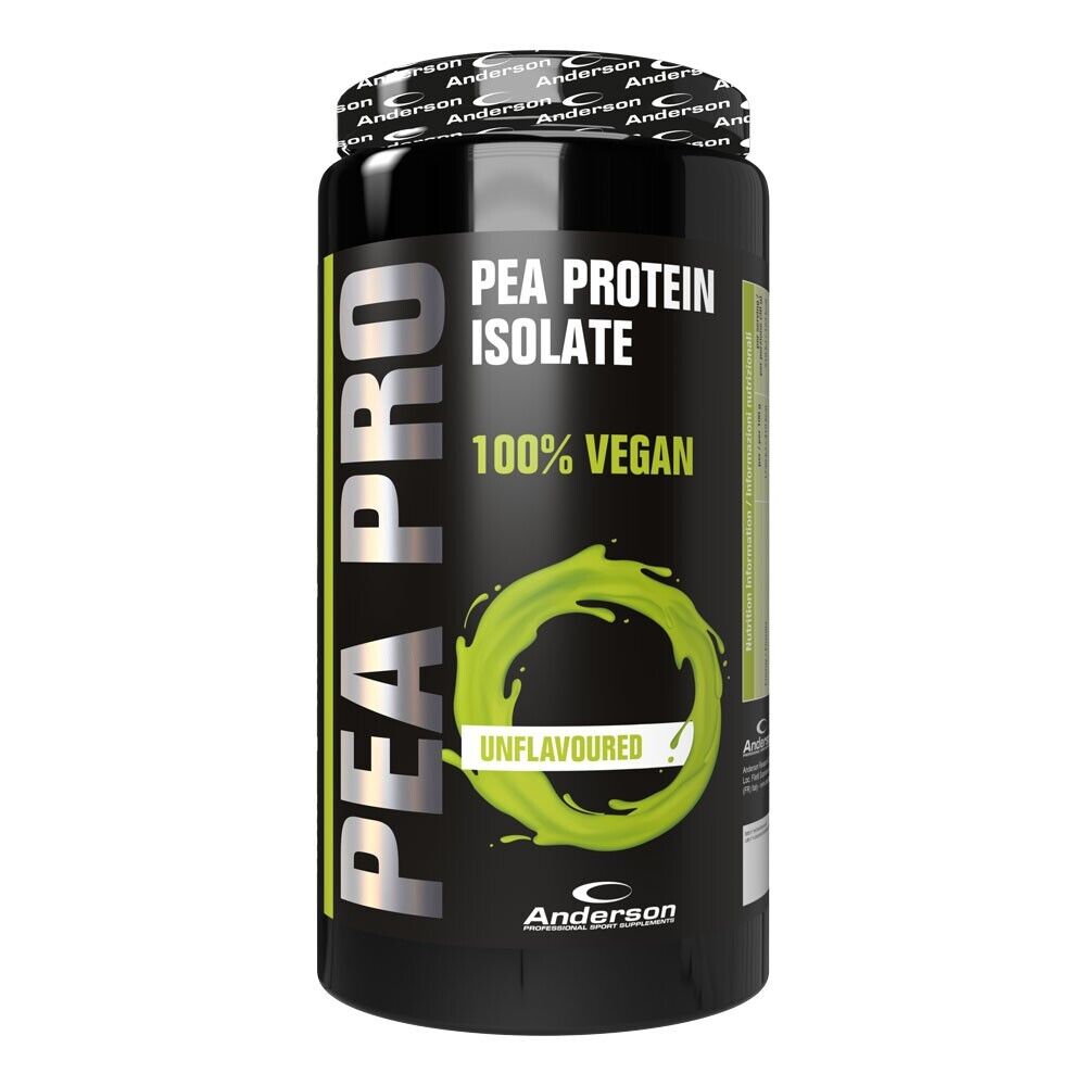 Anderson PEA PRO 800 g 100% vegetale a base di proteine isolate di pisello