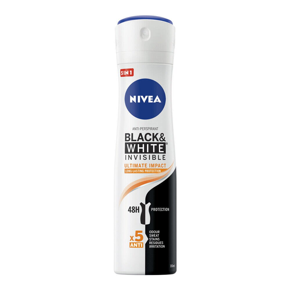 Nivea Deodorante Black And White Invisible 48h 150ml