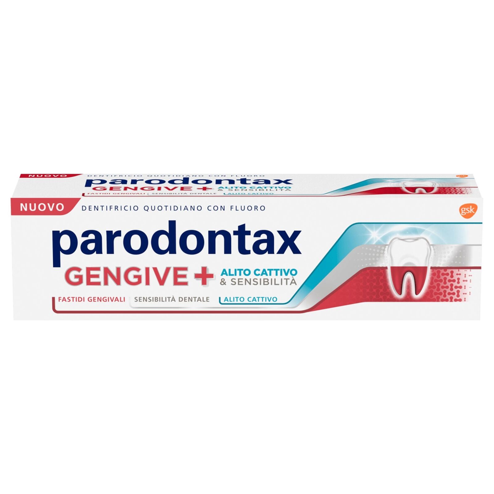PARODONTAX DENTIFRICIO GENGIVE IGIENE DENTALE 75ML