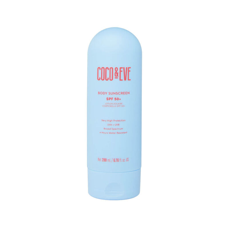 COCO & EVE Body Sunscreen Spf 50+ Very High Protection Uva + Uvb 200ml
