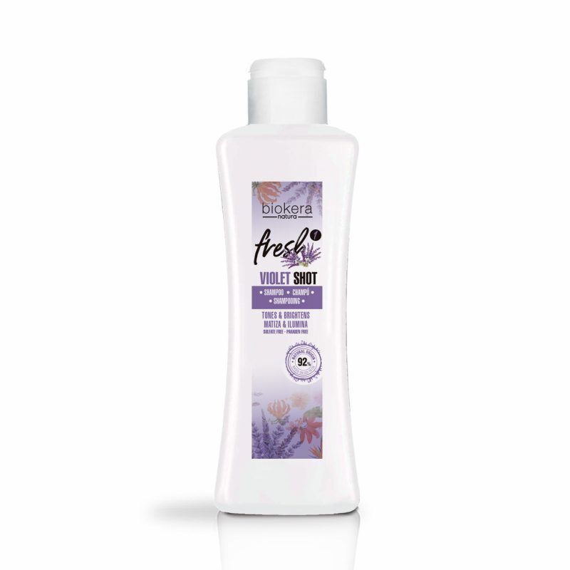 Salerm Biokera shampoo vegano viola shot 300 ml ⭐⭐⭐⭐⭐⭐⭐⭐