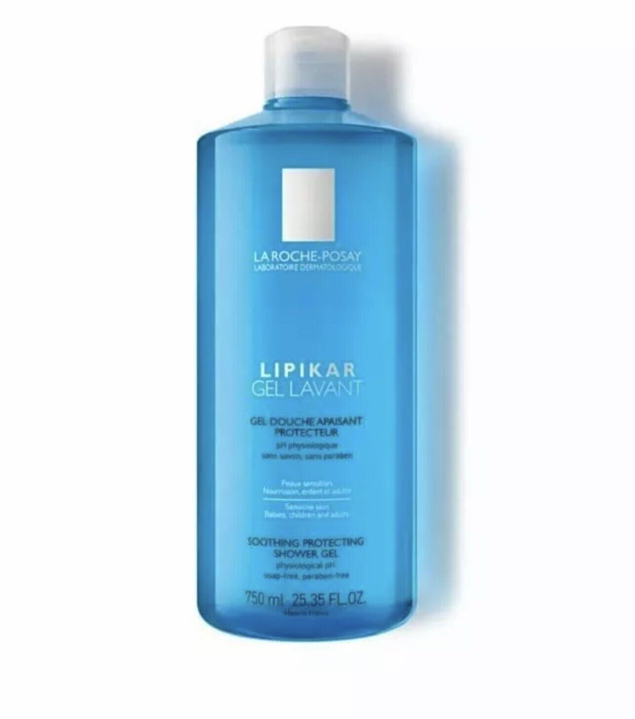 NUOVO La Roche Posay LIPIKAR Gel Lavant Gel Doccia Lenitivo Protettivo 25,35 oz