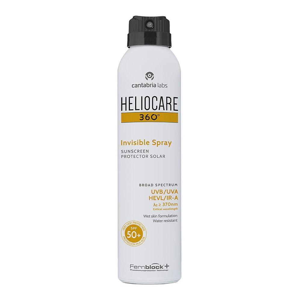 Heliocare 360° Invisible Spray SPF50+ Solare Corpo Spray, 200ml