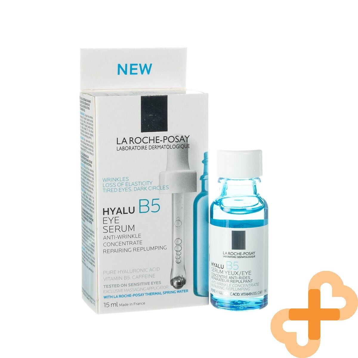 LA ROCHE-POSAY HYALU B5 Siero Sotto gli Occhi Antirughe 15 ml Replumping Repa...
