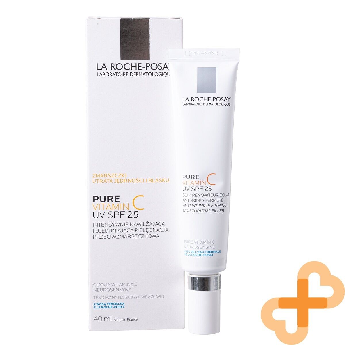 LA ROCHE POSAY Pure Vitamin C UV Crema Viso 40 ml SPF25 Rassodante Antirughe