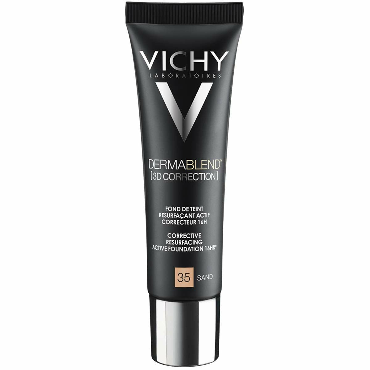 Base per Trucco Fluida Vichy Dermablend 3D Correction 30 ml Spf 25 Nº 35 Sand