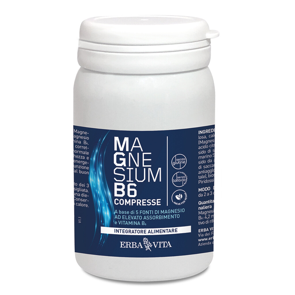 ERBA VITA MAGNESIUM B6 COMPRESSE 60 CPR