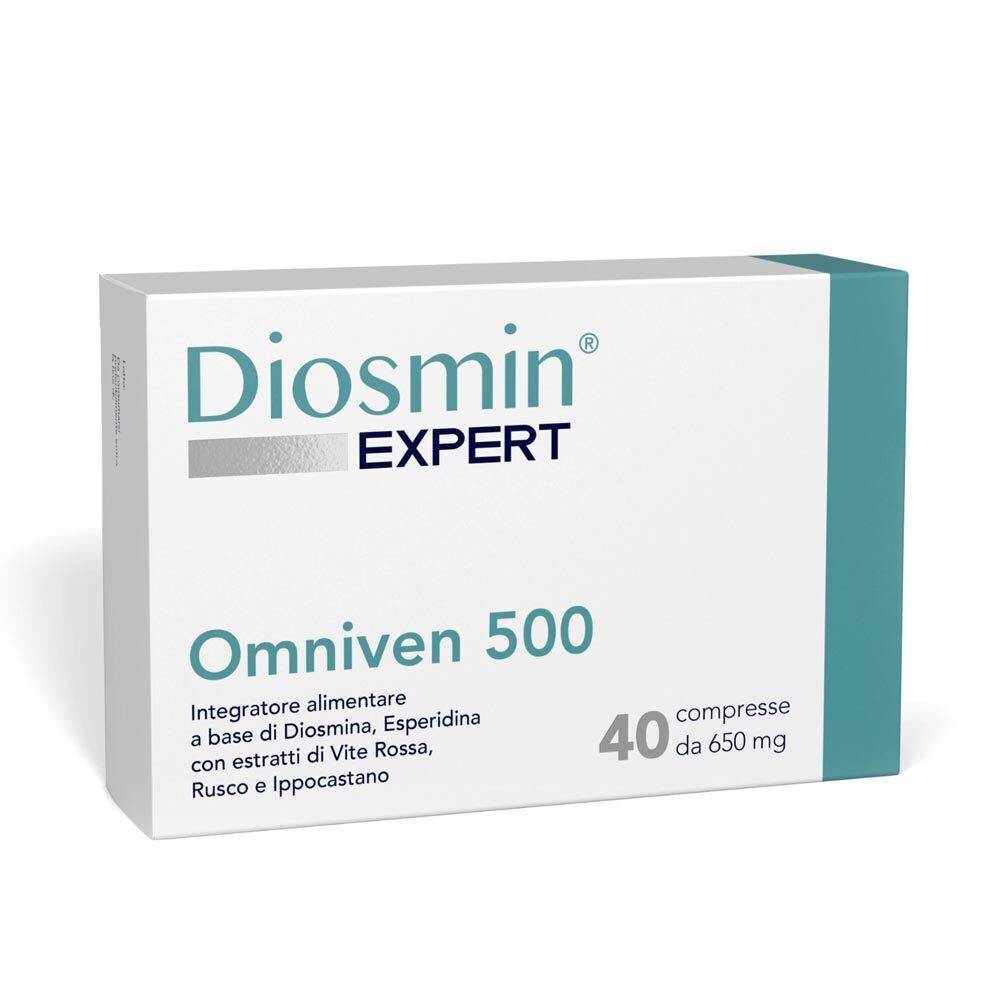 Dulac Diosmin - Expert Omniven 500 Integratore per il Microcircolo, 40 Compresse