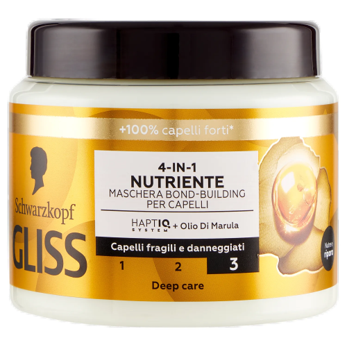 Gliss Maschera 4in1 Nutriente New 400ml