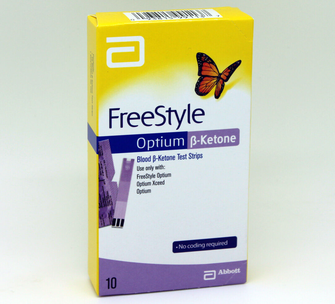 FREE STYLE OPTIUM B CHETONE 10 STRISCE FREESTYLE B-CHETONE ABBOTT