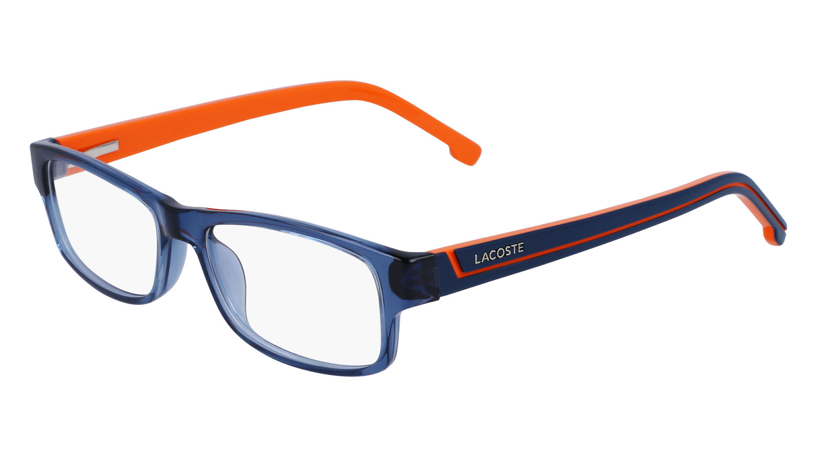 Occhiali da Vista LACOSTE 24557 421 BLUE STEEL/ORANGE 53/15/145 Uomo
